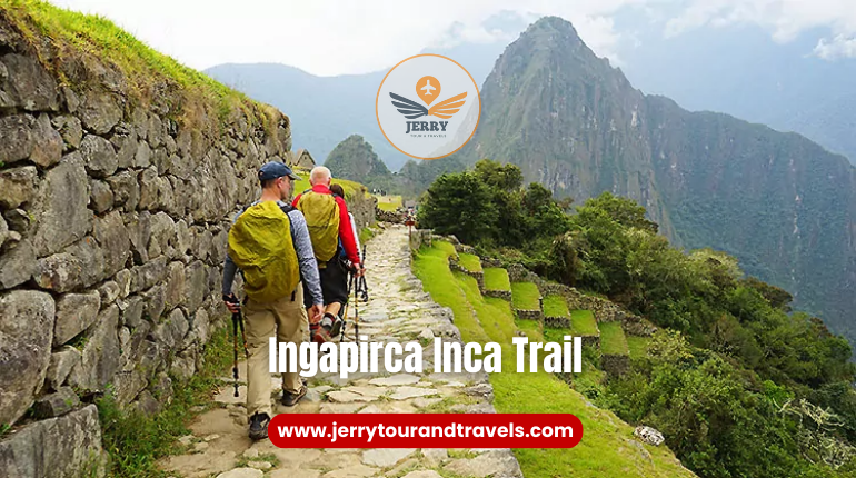 Hiking in Peru on the Ingapirca Inca Trail, discovering ancient ruins and stunning landscapes along the historic route.